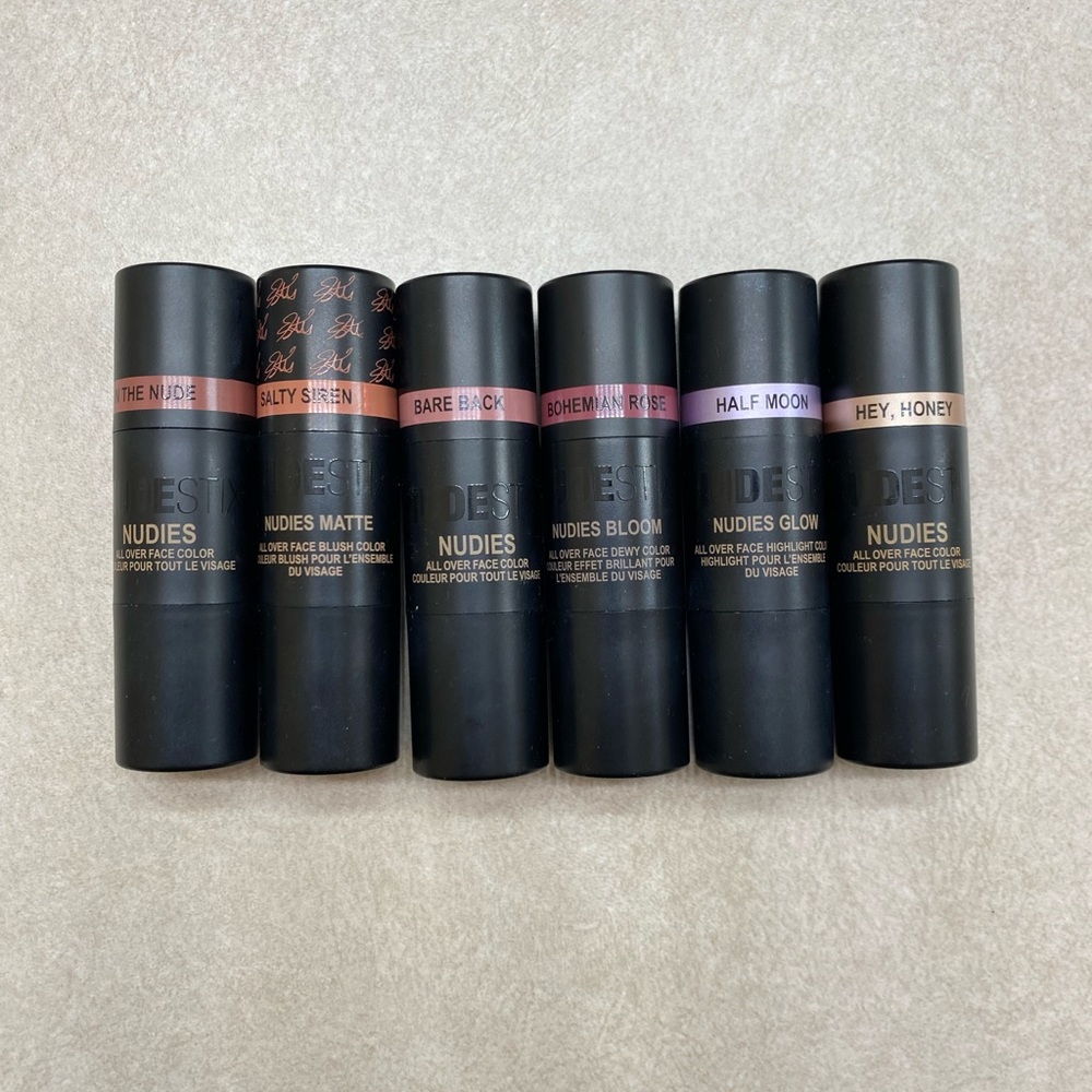 Nudestix Nudies All Over Face Color Blushes & Highlighters Lot Collection